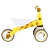 Dzeltenais līdzsvara velosipēds „Žirafa“ Velosipēdi ECOTOYS