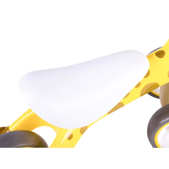 Dzeltenais līdzsvara velosipēds „Žirafa“ Velosipēdi ECOTOYS