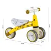 Dzeltenais līdzsvara velosipēds „Žirafa“ Velosipēdi ECOTOYS