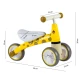 Dzeltenais līdzsvara velosipēds „Žirafa“ Velosipēdi ECOTOYS