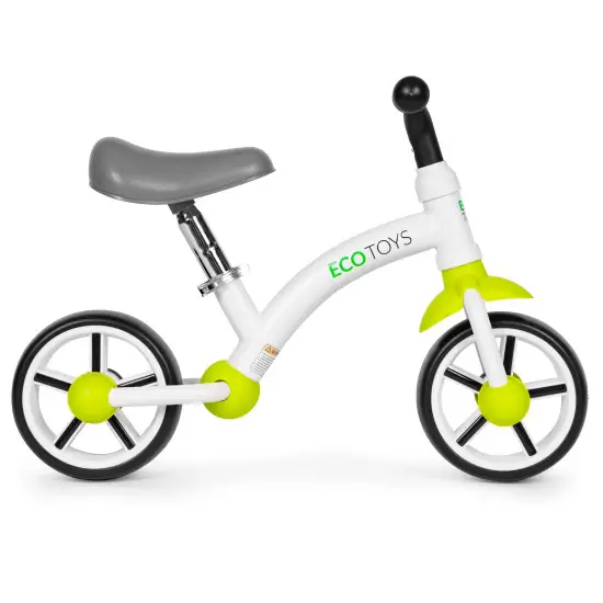 Bērnu zaļais līdzsvara velosipēds Velosipēdi ECOTOYS