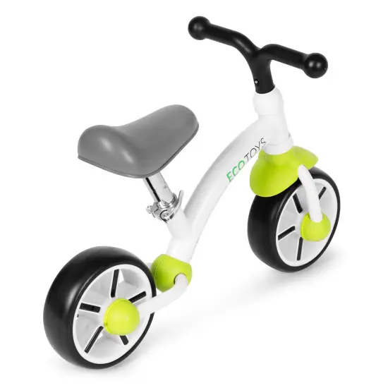 Bērnu zaļais līdzsvara velosipēds Velosipēdi ECOTOYS