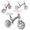 Bērnu pelēkais līdzsvara velosipēds Velosipēdi ECOTOYS