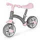 Bērnu pelēkais līdzsvara velosipēds Velosipēdi ECOTOYS