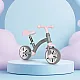 Bērnu pelēkais līdzsvara velosipēds Velosipēdi ECOTOYS