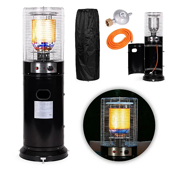 Gāzes sildītājs dārzam/patio 11 kW ar stikla cauruli MultiGarden