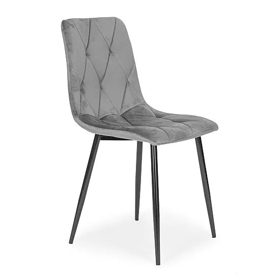 4 krēslu komplekts pelēkā krāsā ēdamistabai un viesistabai Krēsli un krēsli ModernHome