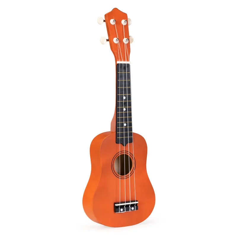 Koka ukulele bērniem, 4 neilona stīgas, ražotājs Mūzikas instrumentai ECOTOYS
