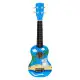 Bērnu koka zila ukulele Mūzikas instrumentai ECOTOYS