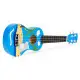 Bērnu koka zila ukulele Mūzikas instrumentai ECOTOYS