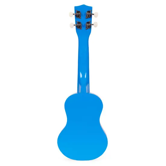 Bērnu koka zila ukulele Mūzikas instrumentai ECOTOYS