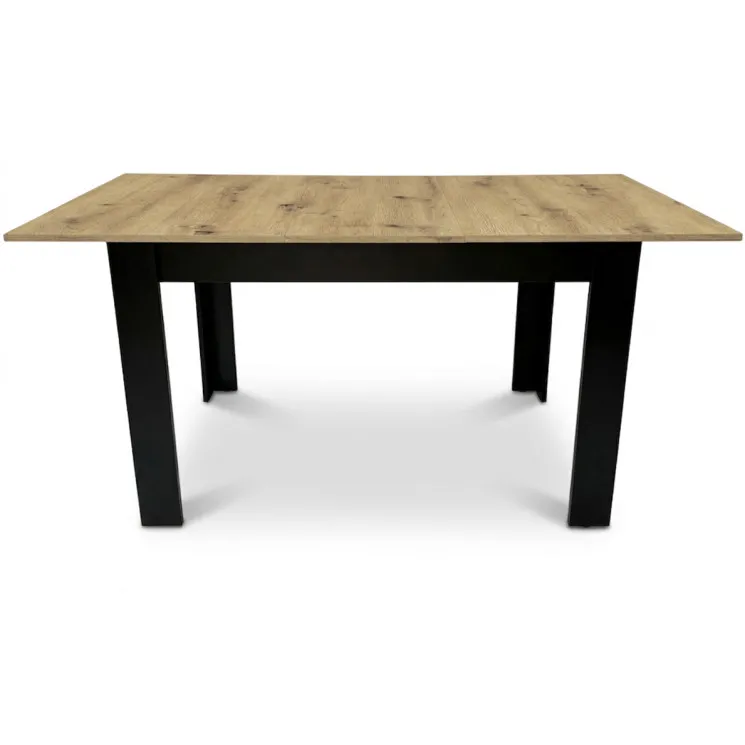 Taisnstūra izvelkamais galds 120-160 × 80 cm