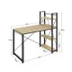 Modern computer desk with shelves