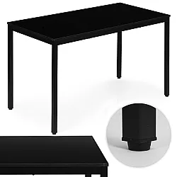 Black kitchen/desk table, 120 x 60 cm