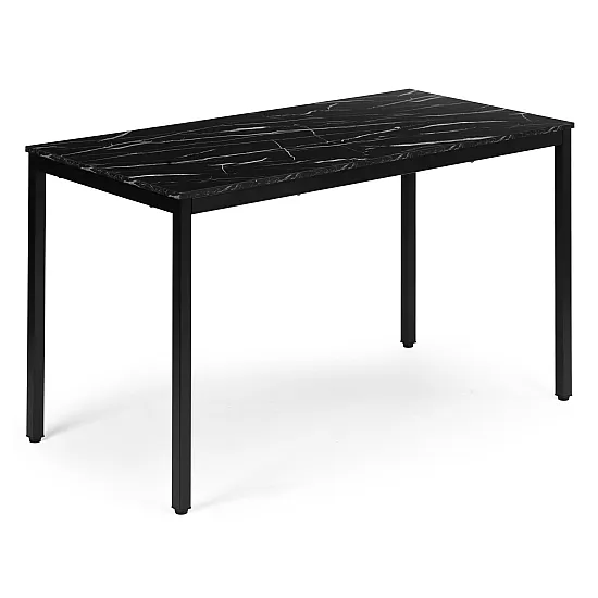 Melna marmora virtuve/galds 120 x 60 cm