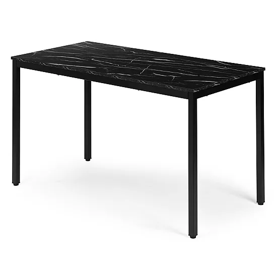 Melna marmora virtuve/galds 120 x 60 cm