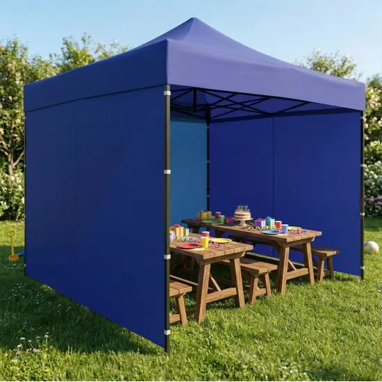 Automātiskā dārza telts 3x3 m zila MultiGarden