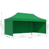 Automātiski montējama dārza lapene 3×6 m zaļa MultiGarden
