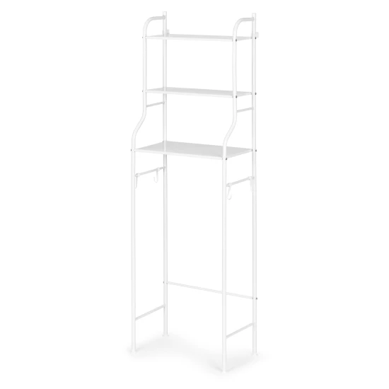 Augsta vannas istabas plauktiņa virs tualetes poda, 3 līmeņi Plaukti ModernHome