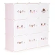 Children's storage cabinet with 9 shelves Bērnu mēbeles ModernHome