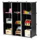 Children's storage cabinet with 9 shelves Bērnu mēbeles ModernHome