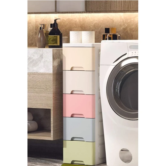 Skatīkļu organizētājs ar 5 plauktiem Bērnu mēbeles ModernHome