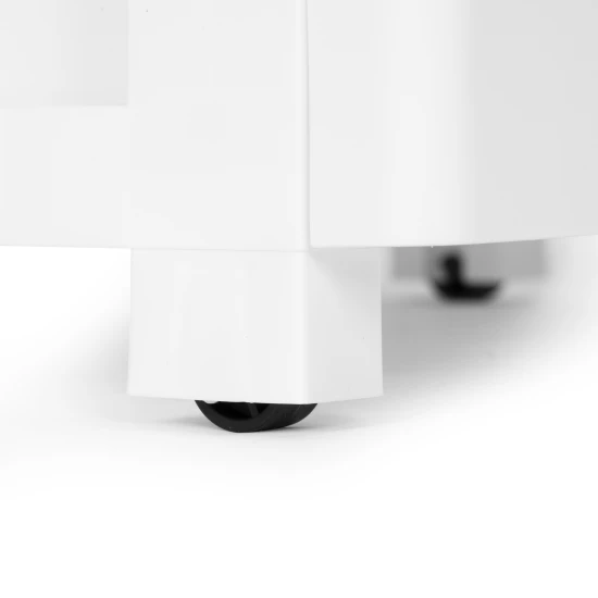 5 plauktu balta kumode Bērnu mēbeles ModernHome