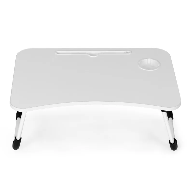 Salokāms balts klēpjdatora statīvs 60 x 40 cm ModernHome