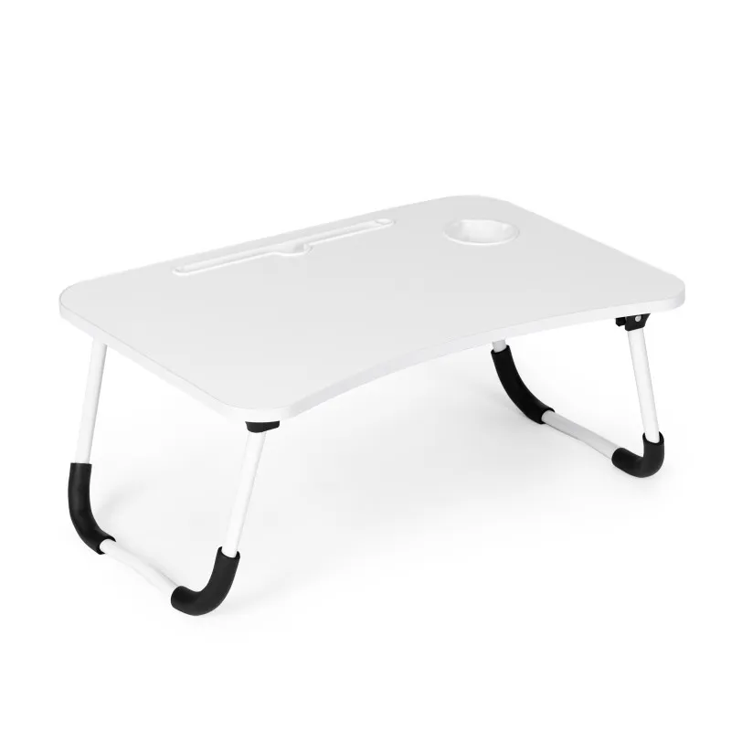Salokāms balts klēpjdatora statīvs 60 x 40 cm ModernHome