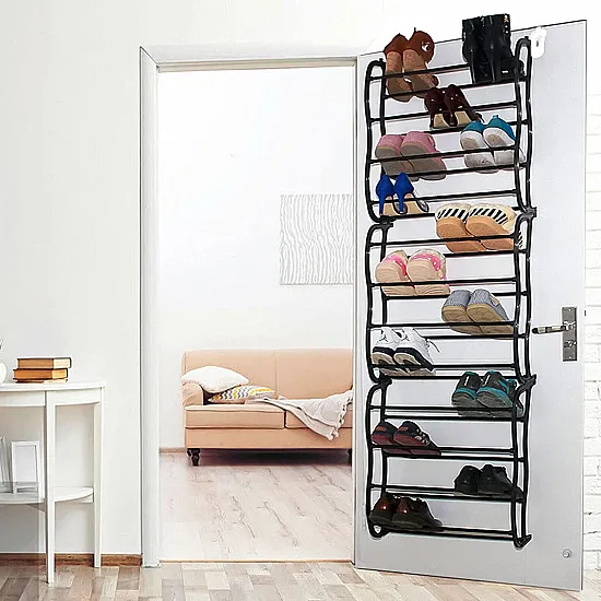 Piekaramais kurpju turētājs, paredzēts piestiprināšanai pie durvīm Plaukti ModernHome
