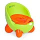 ECOTOYS Zaļā tualete bērniem ar noņemamu oderējumu