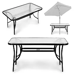 Stikla galds 120x70 cm