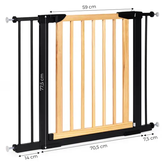 Drošības vārtiņi, 74–100 cm Aizsargbarjeras ECOTOYS