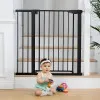 Melni drošības vārtiņi, 74–105 cm Aizsargbarjeras ECOTOYS
