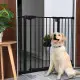 Melni drošības vārtiņi, 74–105 cm Aizsargbarjeras ECOTOYS