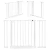 Baltas drošības vārtiņš 74–105 cm Aizsargbarjeras ECOTOYS