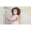 Baltas drošības vārtiņš 74–105 cm Aizsargbarjeras ECOTOYS