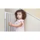 Baltas drošības vārtiņš 74–105 cm Aizsargbarjeras ECOTOYS