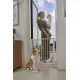 Baltas drošības vārtiņš 74–105 cm Aizsargbarjeras ECOTOYS