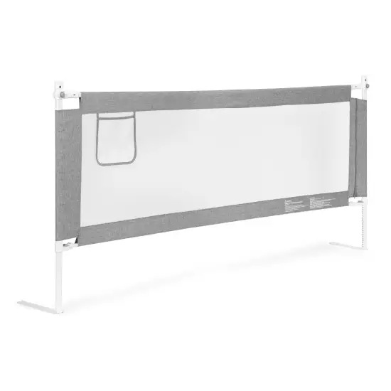 Pelēka gultas apmale, 200 cm Aizsargbarjeras ECOTOYS