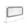 Bed Safety Rail 160 cm Protection Guard for Children Aizsargbarjeras ECOTOYS
