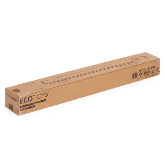 Aizsargvārtiņi, pelēkā krāsā, 160 cm Aizsargbarjeras ECOTOYS