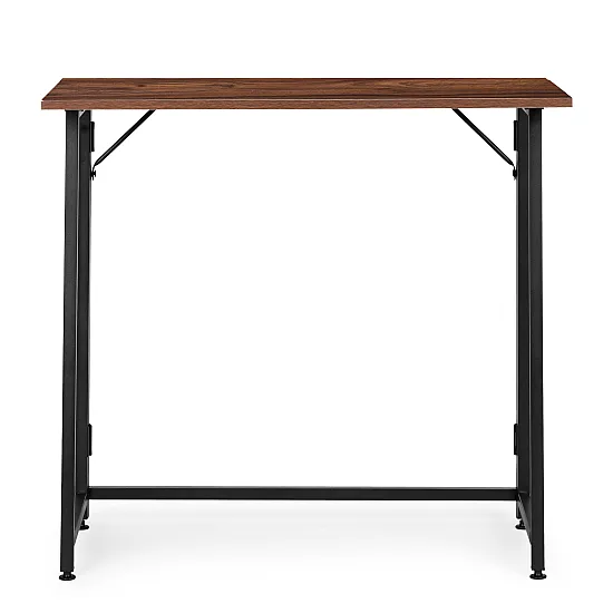 Saliekama tumši brūna datora galda virsma 80x45 cm ModernHome
