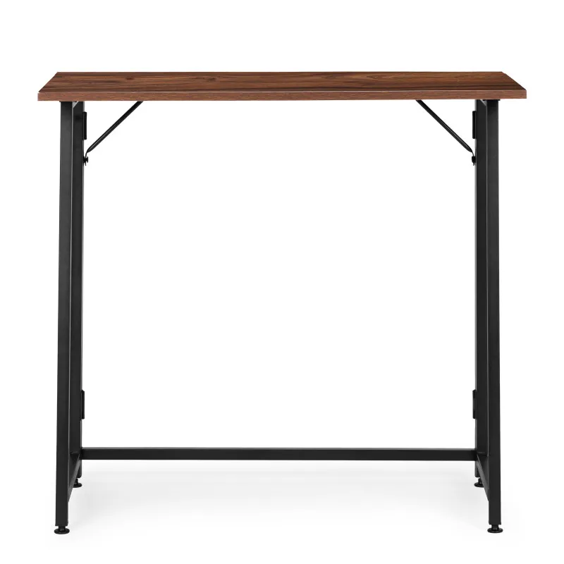 Saliekama tumši brūna datora galda virsma 80x45 cm ModernHome