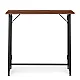 Saliekama tumši brūna datora galda virsma 80x45 cm ModernHome