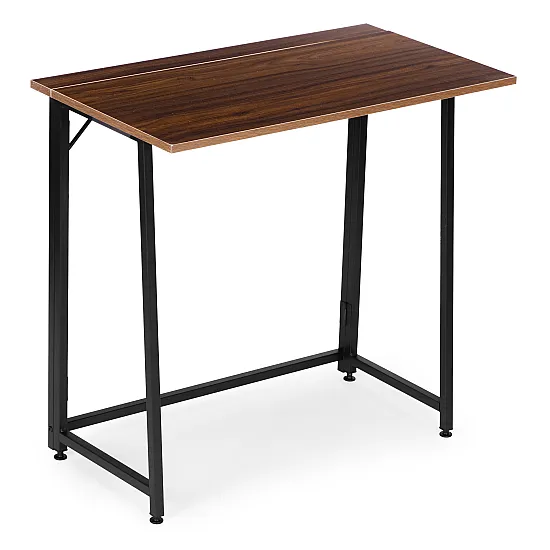 Saliekama tumši brūna datora galda virsma 80x45 cm ModernHome