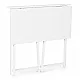 Salokāms balts datora galds 80x45 cm ModernHome