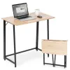 Salokāms brūngans datora galds 80x45 cm ModernHome