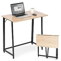 Salokāms brūngans datora galds 80x45 cm ModernHome