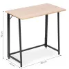 Salokāms brūngans datora galds 80x45 cm ModernHome